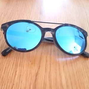 Blue Mirrored Revo Polarized Sunglasses